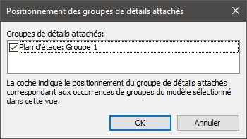 Positionnement des groupes de détails attachés