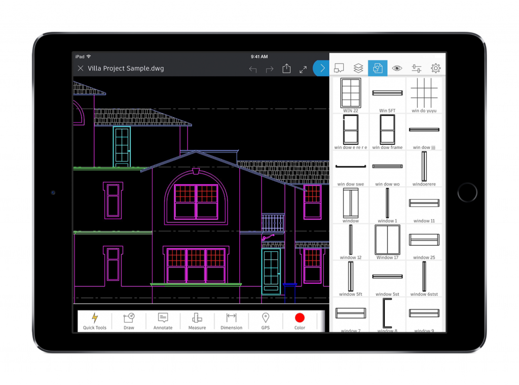 AutoCAD Mobile APp