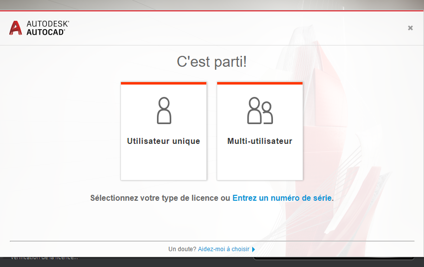  utilisateur unique et multi-utilisateur autocad