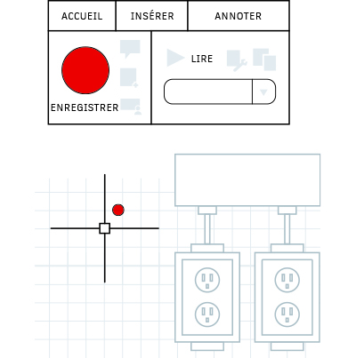 enregistreur d'actions AutoCAD