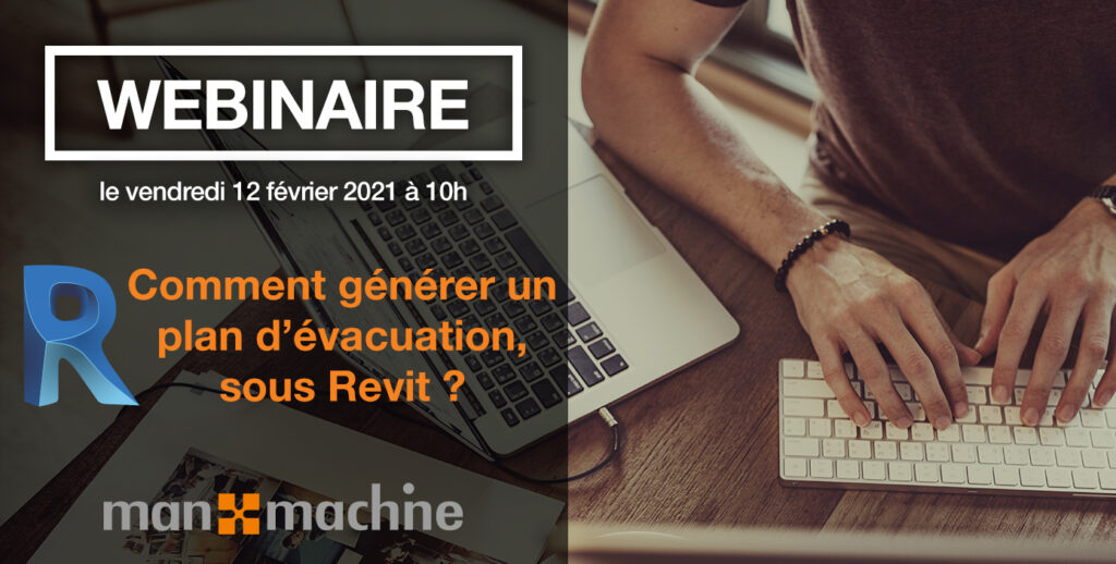 visuel webinaire Revit : générer un plan d'évacuation