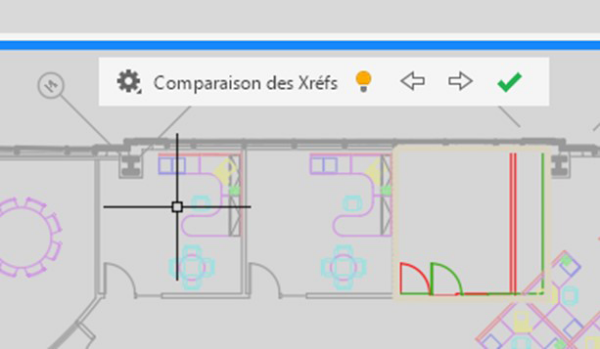 comparaison des Xréfs