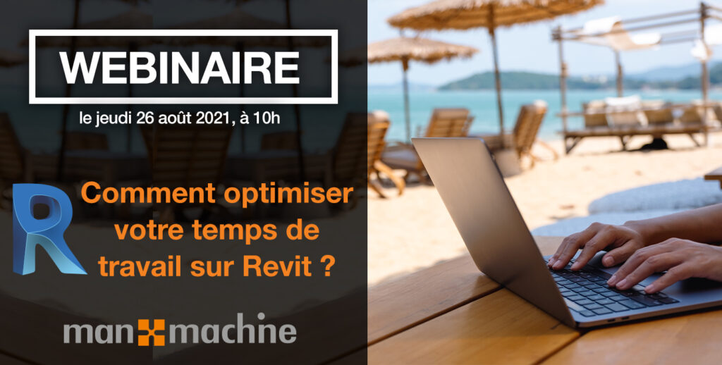 visuel webinaire optimisation du temps de travail sur Revit