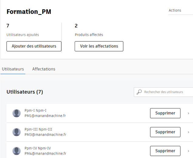 Autodesk Account : Création des groupes