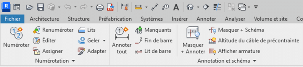 Les outils d’annotations automatiques pour le ferraillage