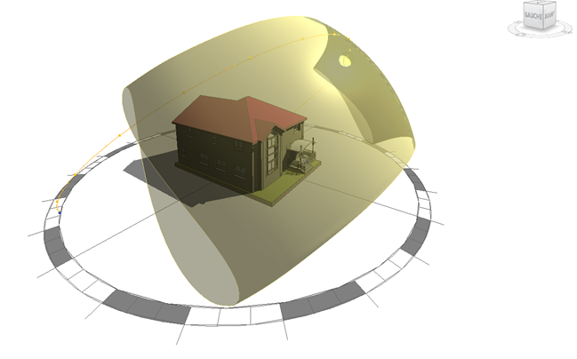 vues en perspectives soleil dans Revit