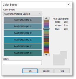 Color Books browser