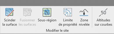 Outils Revit volume et site 2