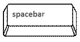 spacebar