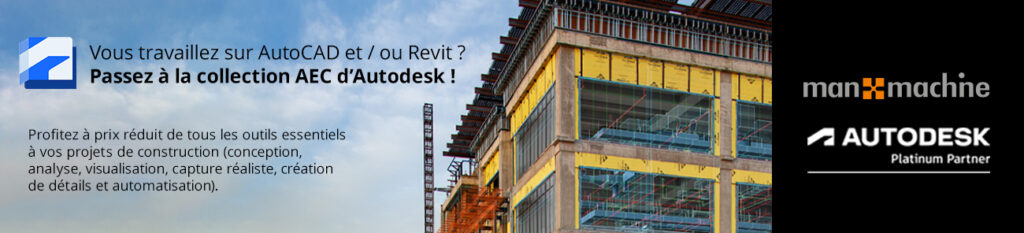 AutoCAD et Revit vers la collection AEC