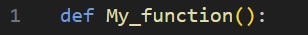 My_fuction Python