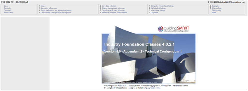 documentation ifc4