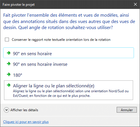 Faire pivoter le projet