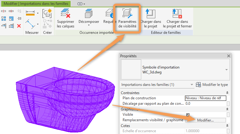 Cacher le volume 3d dans les autres vues