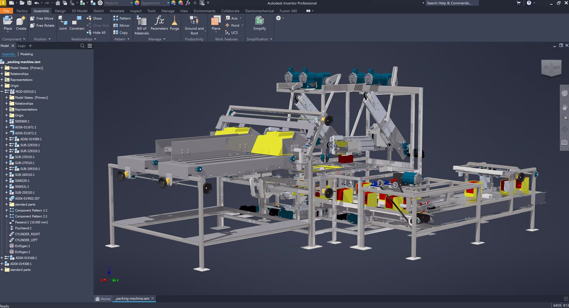 autodesk inventor man and machine
