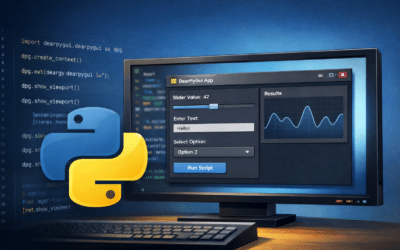 Python : créer facilement des interfaces graphiques avec Dear PyGui